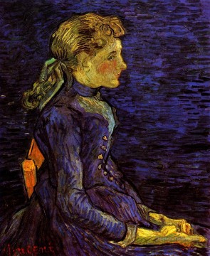 Portrait d’Adeline Ravoux Vincent van Gogh Peinture à l'huile